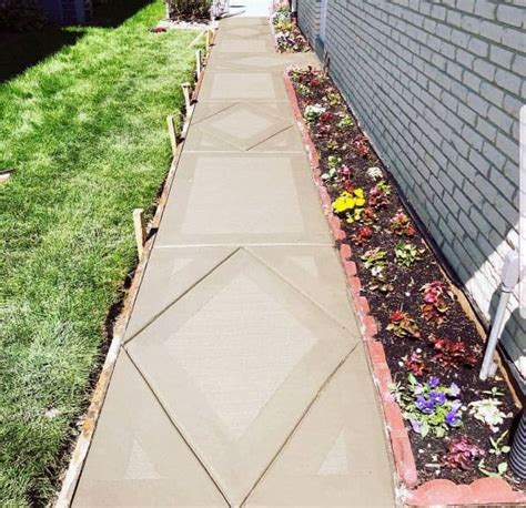 Concrete Template For Walkway Design And Installation Guide