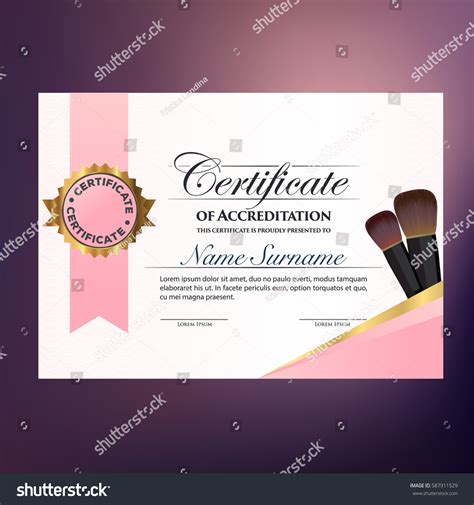 Cosmetology License Template For Beauty Professionals