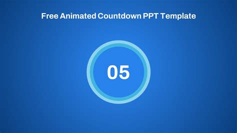 Countdown Timer Powerpoint Template Free Download