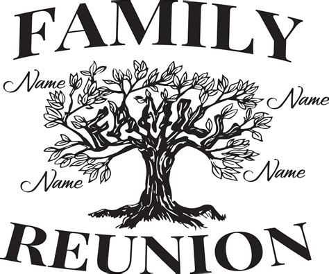 Create A Family Reunion Tree Template Easily Today