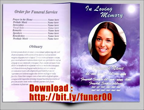 Create A Free Obituary In Minutes With Our Template