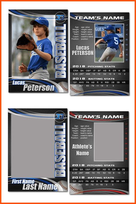 Create Custom Baseball Cards With Canva Templates