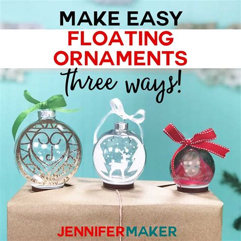 Create Custom Ornaments With This 1 Cricut Template