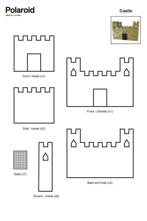 Create Your Dream Castle With 3d Pen Castle Template