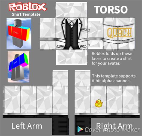 Create Your Dream Shirt With Transparent Roblox Template