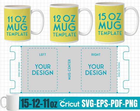 Customizable 12 Oz Mug Template For Your Business