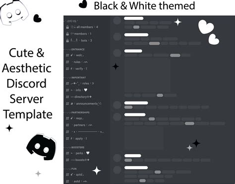 Discord Server Aesthetic Templates And Ideas