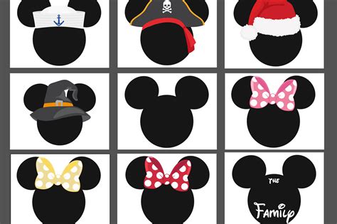 Disney Cruise Magnet Templates Designs And Ideas