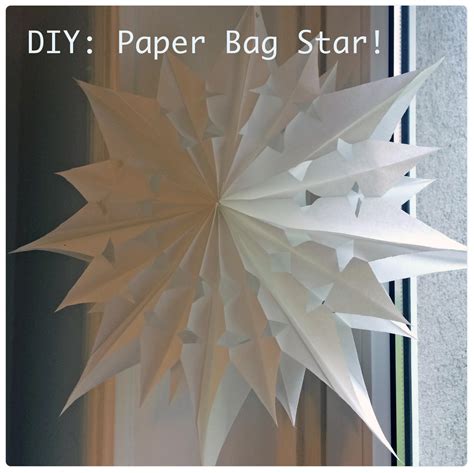 Diy Paper Bag Star Template And Easy Crafting Guide