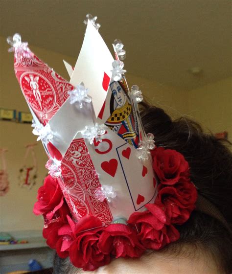 Diy Queen Of Hearts Crown Template For Adults And Kids