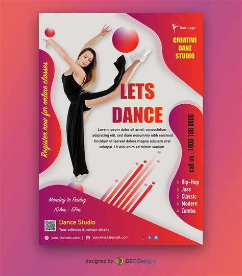 Download Free Dance Flyer Template Designs