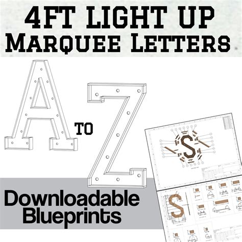 Downloadable Free Marquee Letter Template