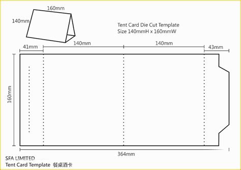 Downloadable Tent Name Card Template For Events