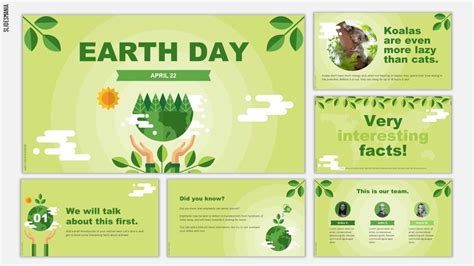 Earth Day Presentation Template Designs And Ideas