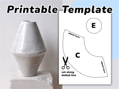 Easy Slab Pottery Templates To Print And Create