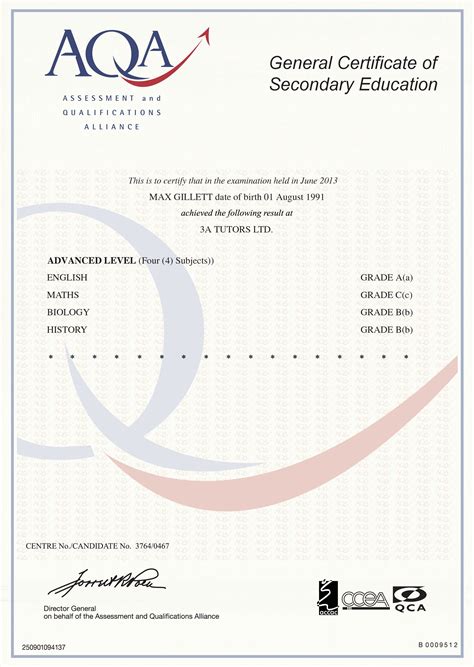 Fake A Level Results Template Download