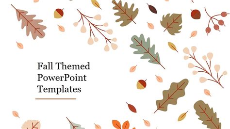 Fall Theme Powerpoint Template Design Ideas