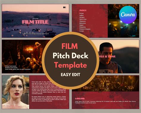 Film Pitch Deck Template: Tell Your Story