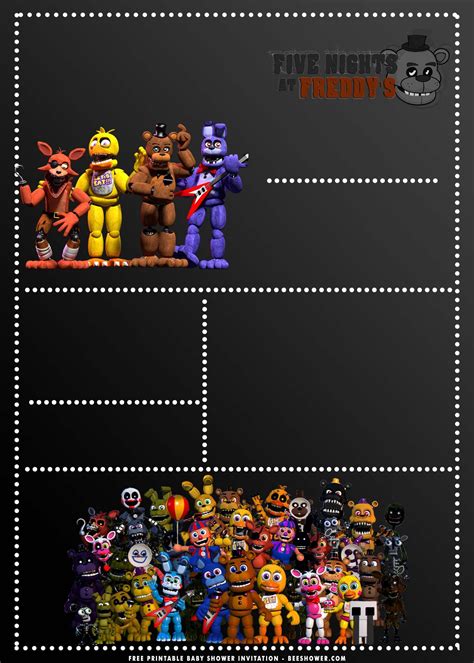 Five Nights At Freddys Template Guide