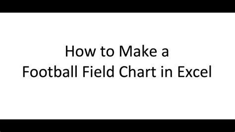 Football Field Excel Template For Coaches And Managers