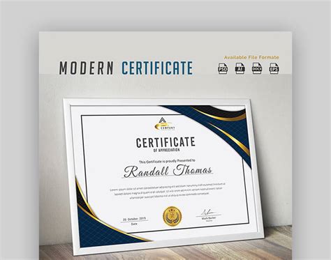 Free Certificate Templates For Google Docs