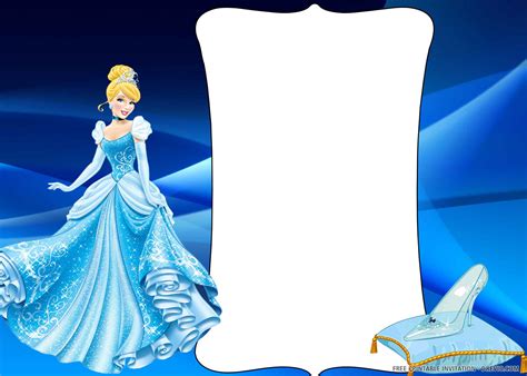 Free Cinderella Invitation Templates For A Magical Celebration