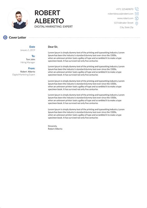 Free Cover Letter Template In Google Docs Download