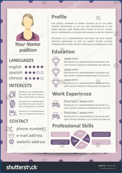 Free Cute Resume Templates To Impress Employers