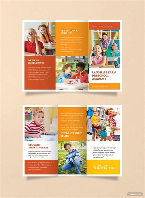 Free Education Brochure Templates For Download