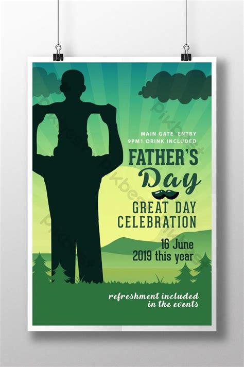 Free Fathers Day Flyer Templates To Delight Your Dad