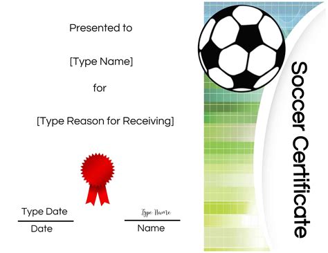 Free Football Certificate Templates Download