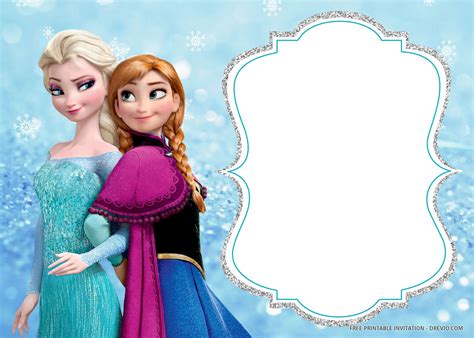 Free Frozen Invitation Templates Download