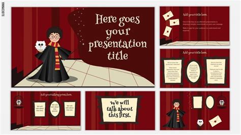 Free Harry Potter Google Slides Template Download