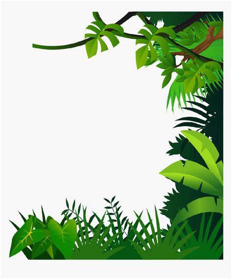 Free Jungle Border Template Download