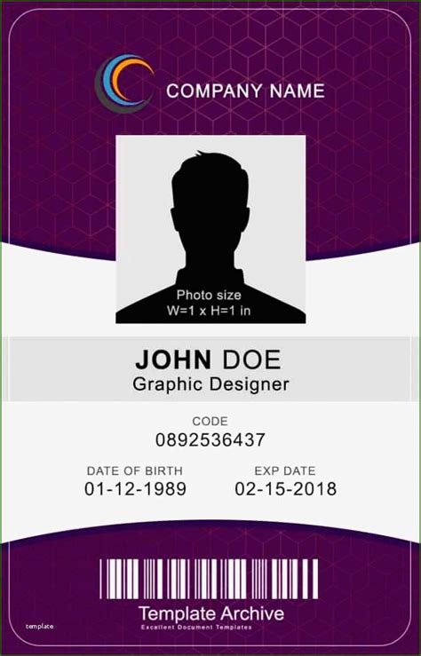 Free Name Badge Templates For Instant Download