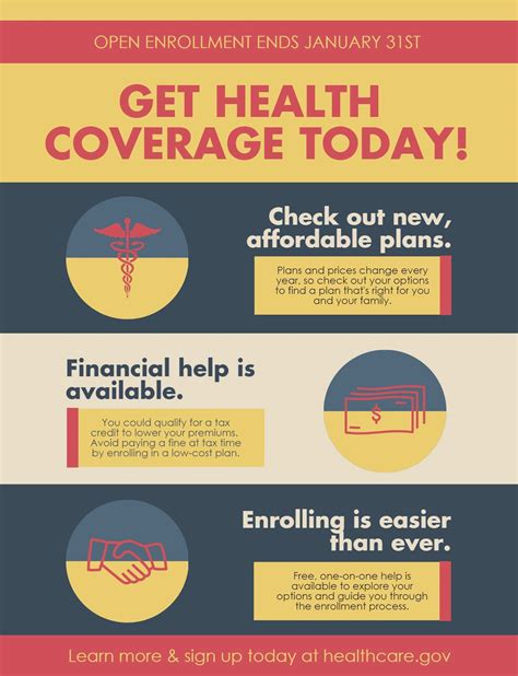 Free Open Enrollment Flyer Template Download