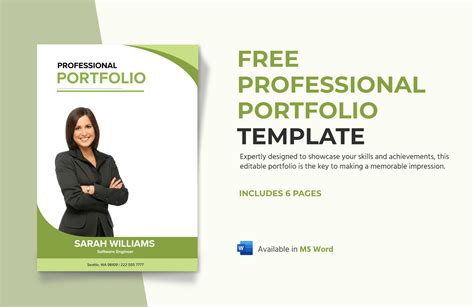 Free Portfolio Templates For Word Download