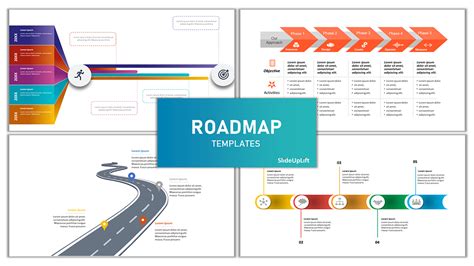 Free Ppt Template Roadmap For Successful Project Planning