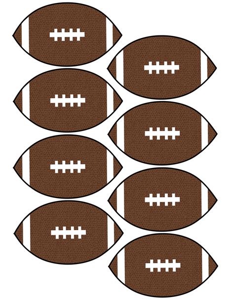 Free Printable Football Templates For Coaches And Fans