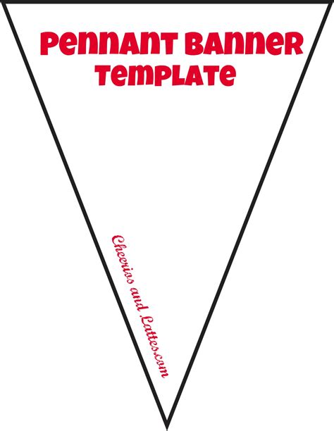 Free Printable Pennant Banner Templates Download