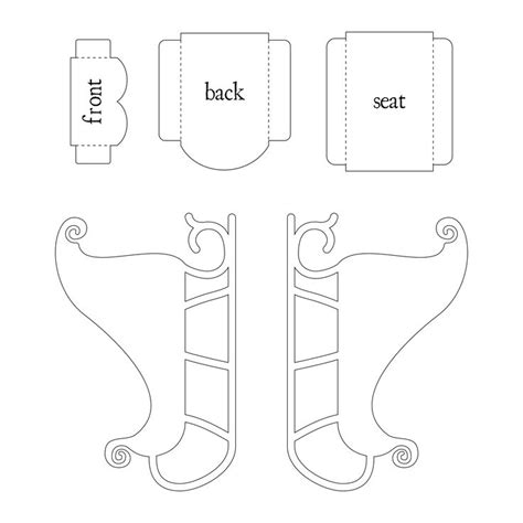 Free Santa Sleigh Templates For Christmas Fun