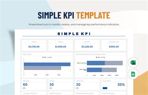 Free Simple Kpi Template For Excel Users