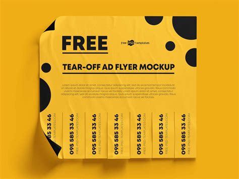 Free Tear Off Flyer Templates Download