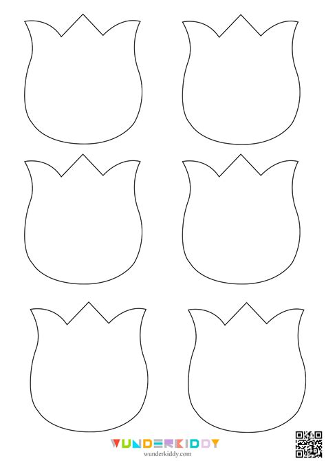 Free Tulip Template Printable Designs And Patterns