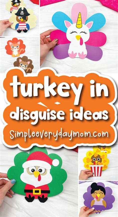 Free Turkey Disguise Template For Kids