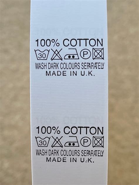 Free Wash Care Label Template Download