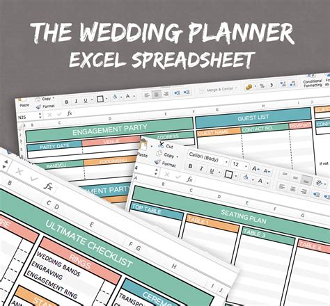 Free Wedding Planner Excel Template Download