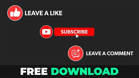 Free Youtube Subscribe Templates Download Now