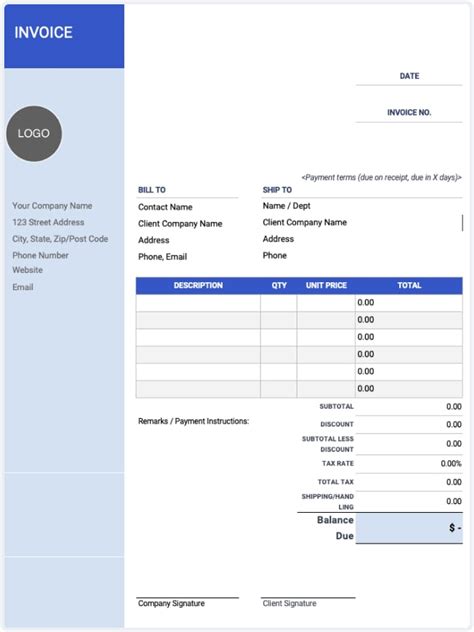 Freelance Actor Invoice Template Made Easy