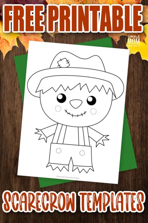 Get A Free Scarecrow Template Printable Today